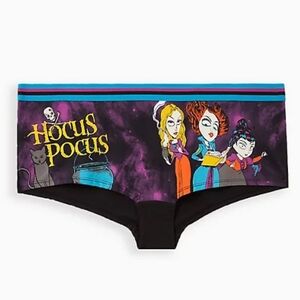 🆕️🧹🧙‍♀️DISNEY HOCUS POCUS COTTON MID-RISE BOYSHORT PANTY🧙‍♀️🧹